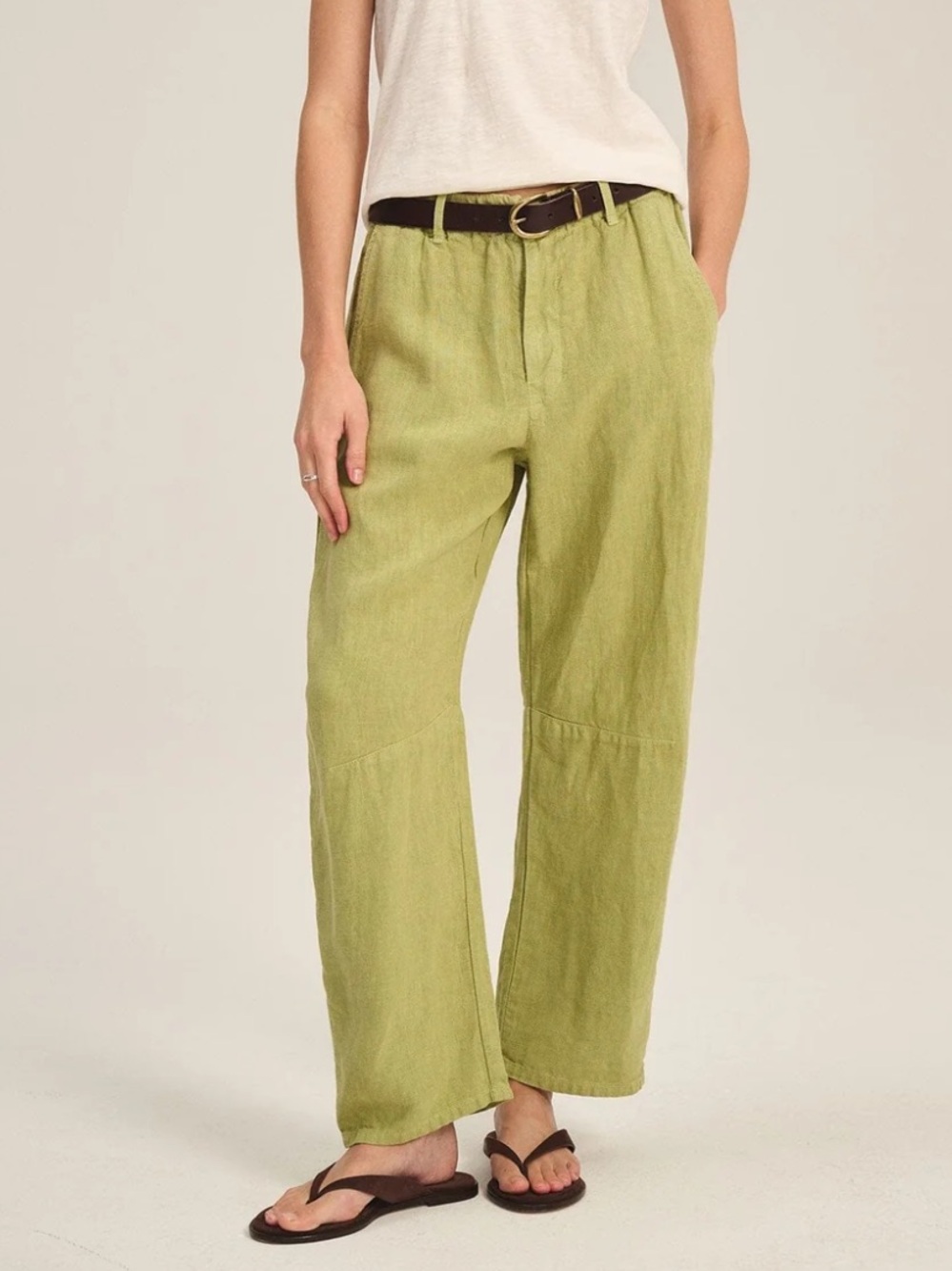 Velvet by Graham & Spencer Taylor Heavy Linen Pant